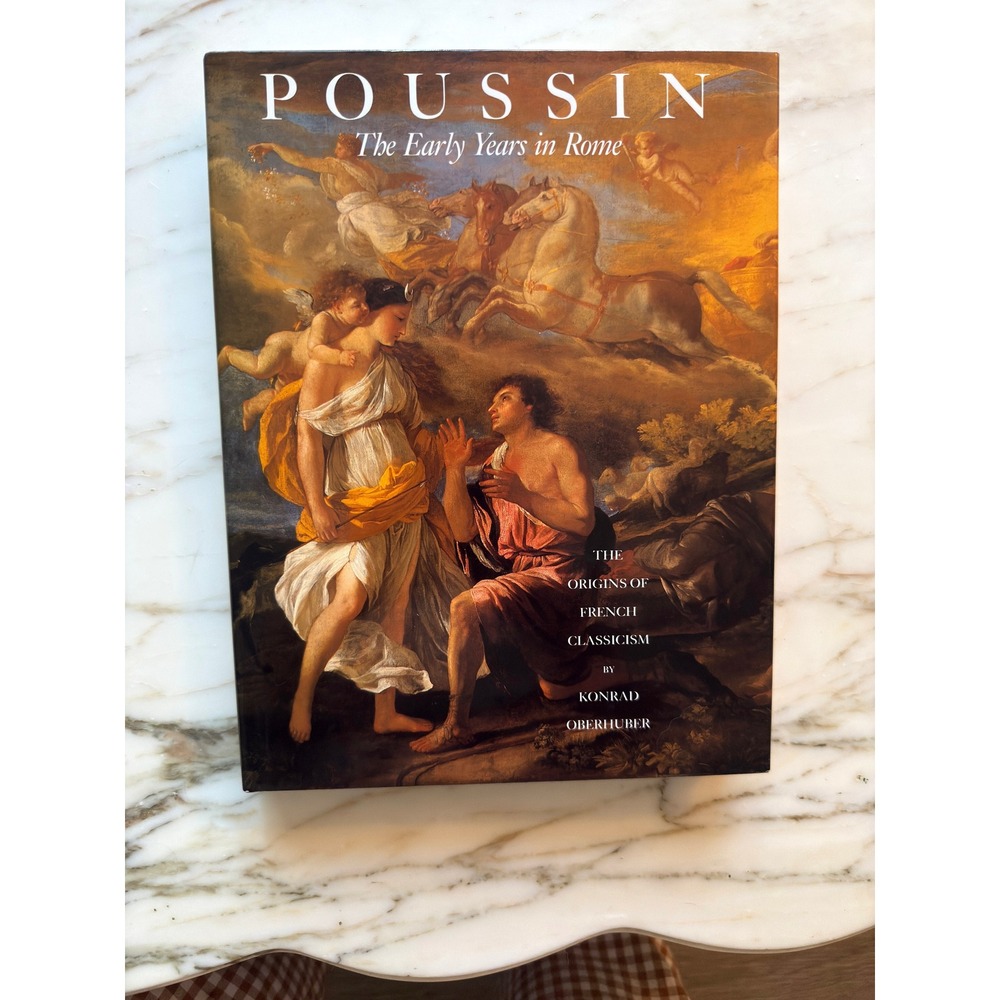 Poussin The Early Years in Rome 1988 Art Book Decor Modern Organic